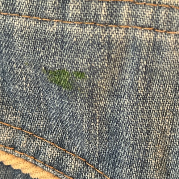 Vintage 60’s-70’s Levi's Blue Orange Tag Denim Vest Size S - Picture 16 of 16